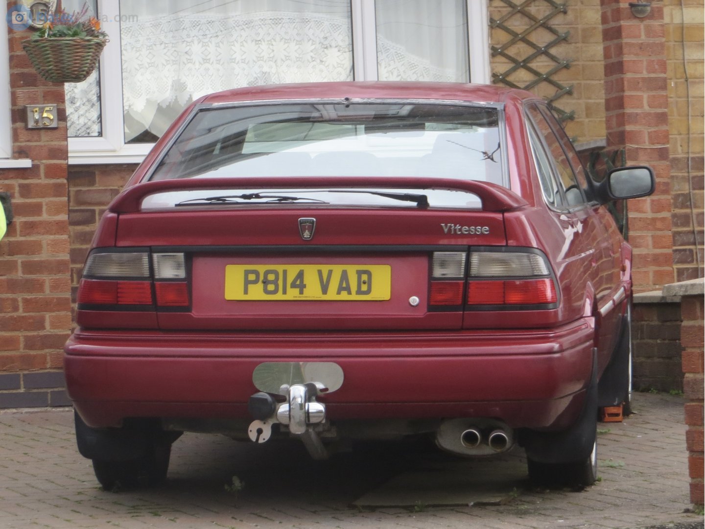 P814VAD, Rover 800-Series 1st gen Liftback (XS), facelift, 1991–1999