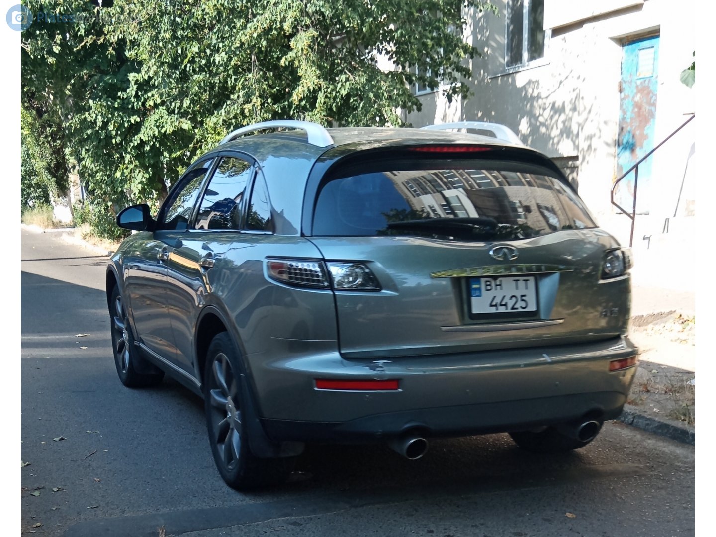 BH 4425 TT, Infiniti QX70/FX-Series 1st gen FX (S50), 2003–2008