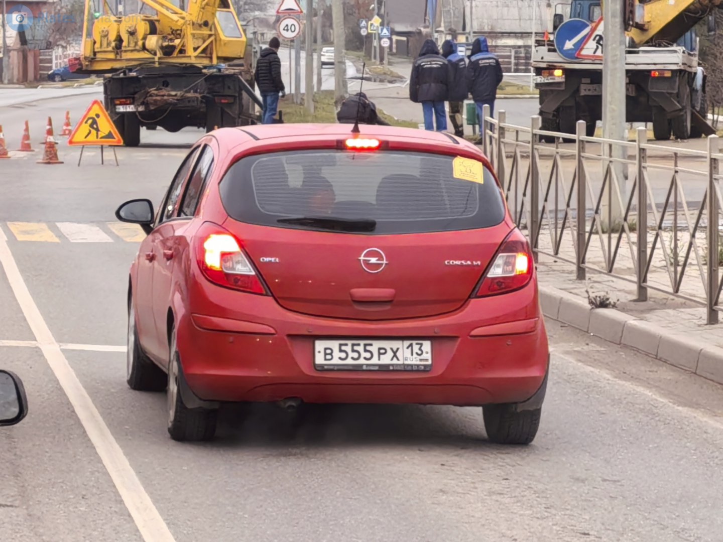 в 555 рх 13, Opel Corsa 