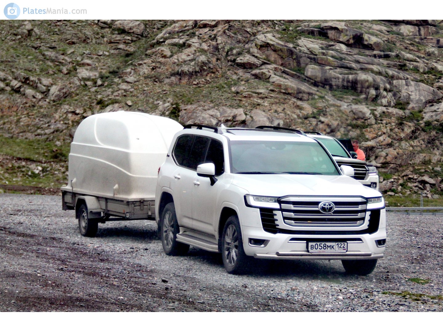 в 058 мк 122, Toyota Land Cruiser 300 (J300), 2021–