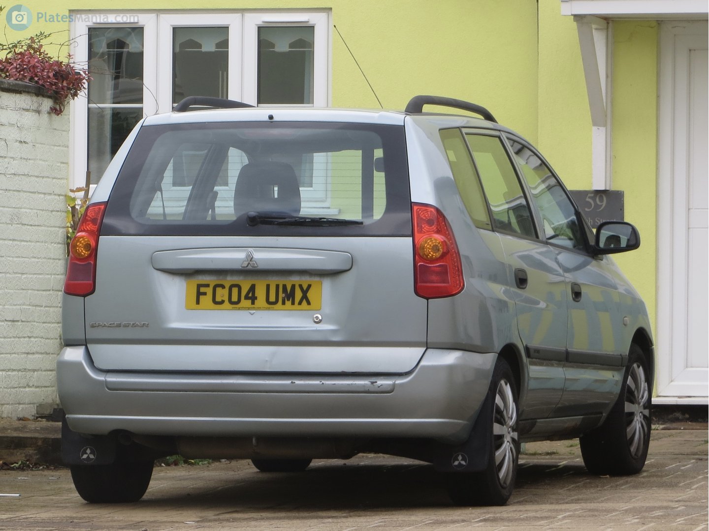 FC04UMX, Mitsubishi Space Star 1st gen (DG), facelift, 2002–2005