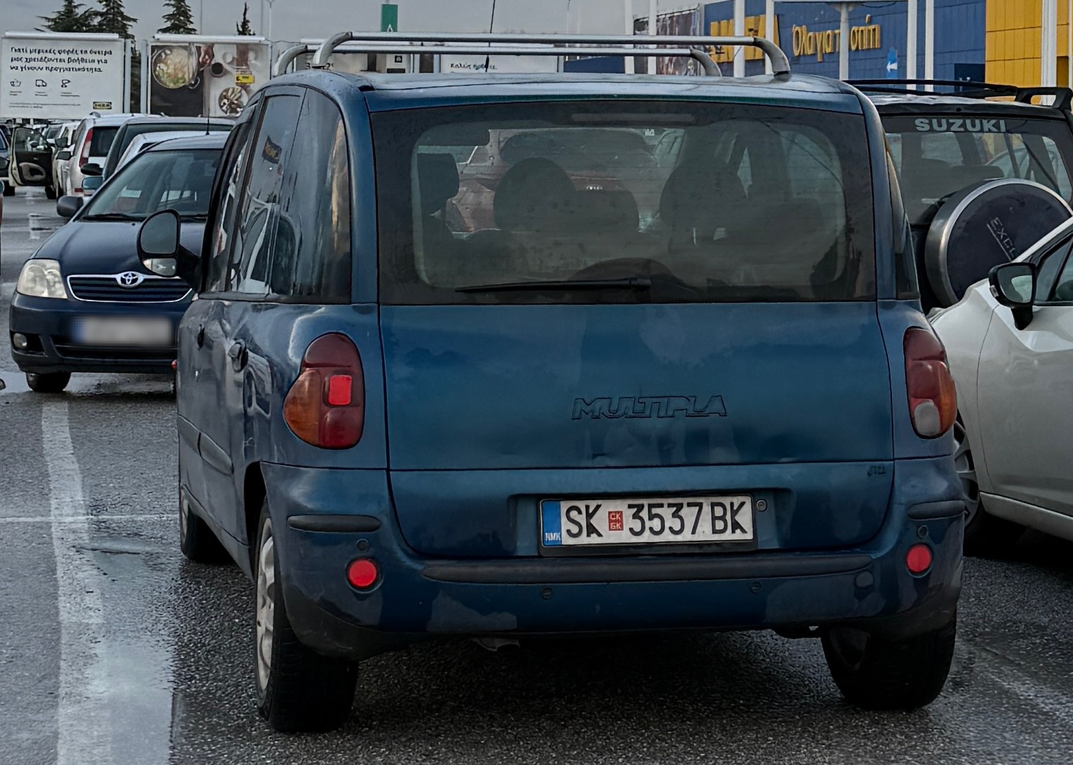 SK 3537 BK, FIAT Multipla 1st gen (186), 1998–2004