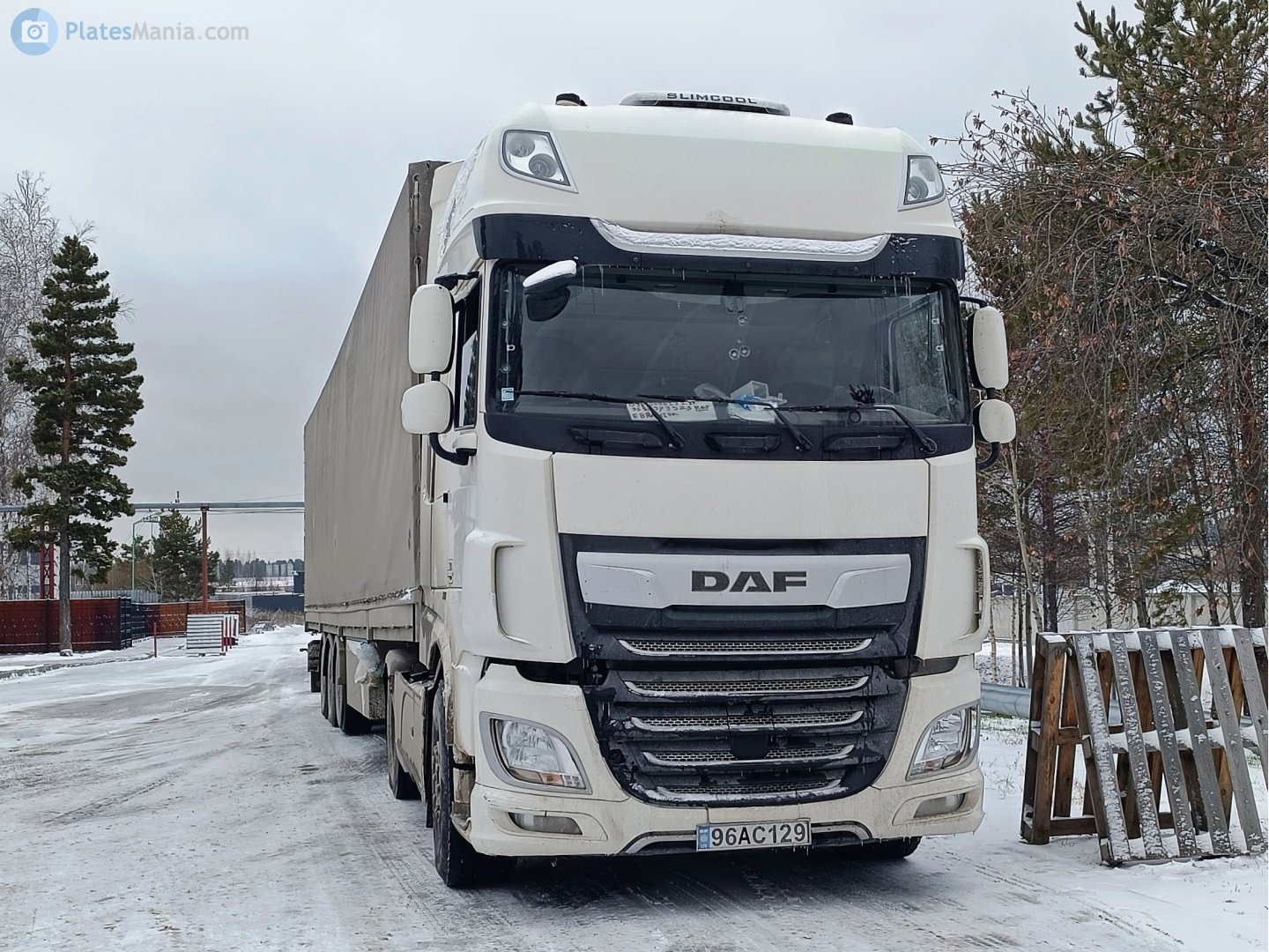 96AC129, DAF XF 4th gen, facelift, 2017–