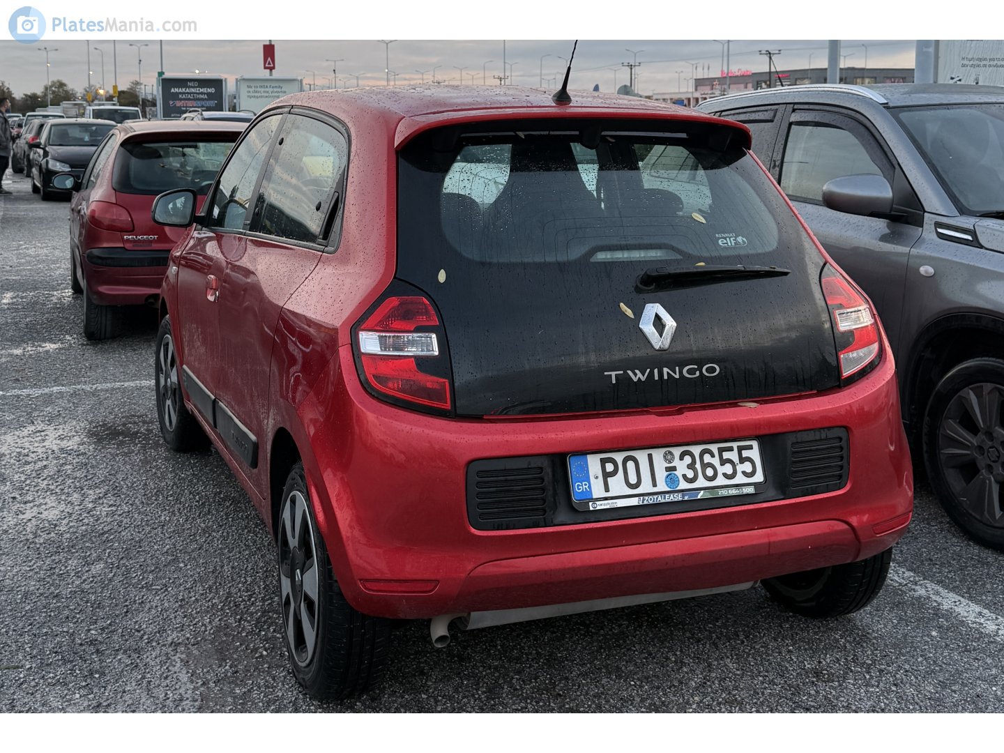 POI-3655, Renault Twingo 3rd gen (B07), 2014–2023
