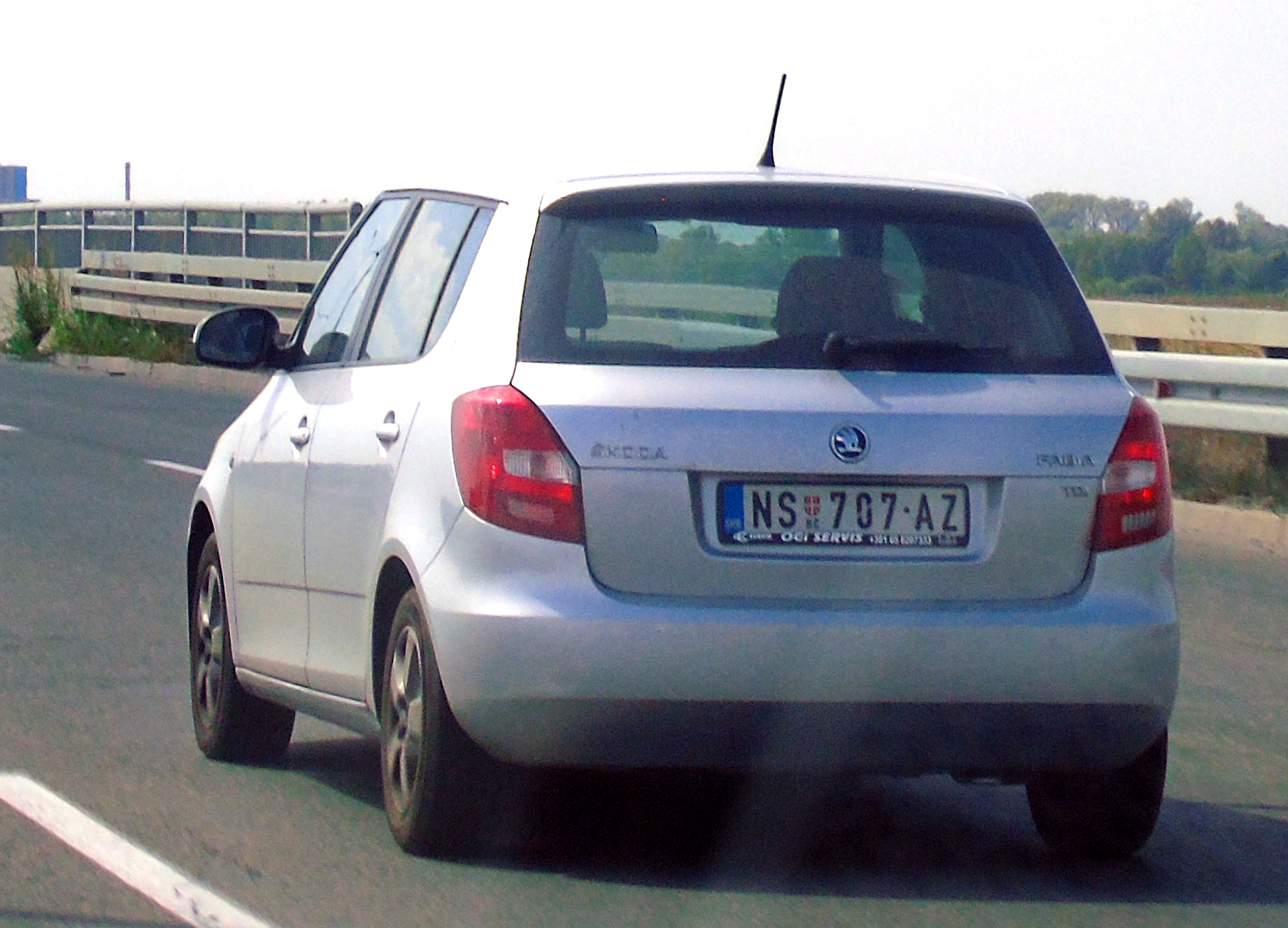 NS 707-AZ, Skoda Fabia 2nd gen Hatch (5J2/542), 2007–2014