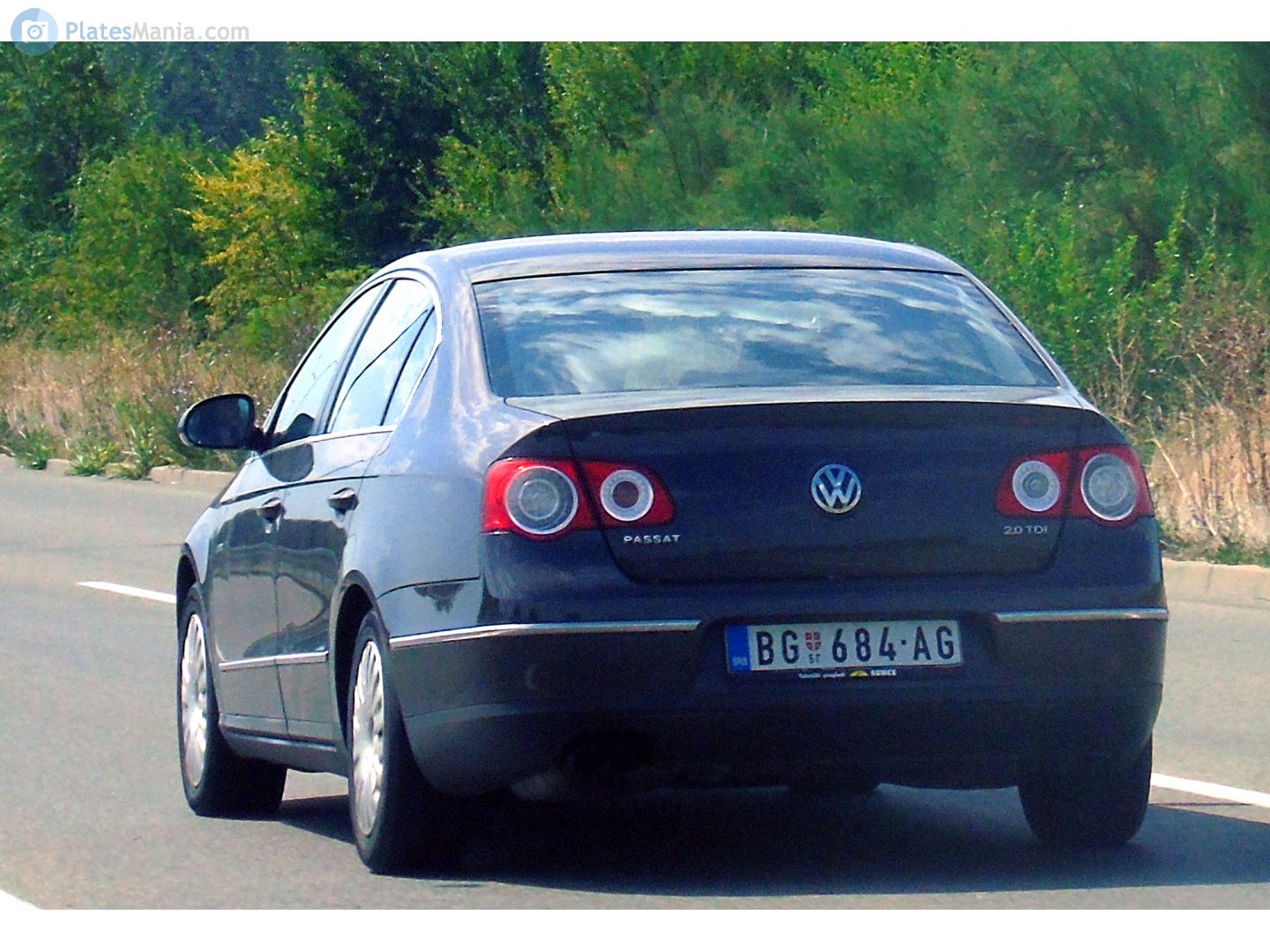 BG 684-AG, Volkswagen Passat 6th gen Sedan (B6; 3C), 2005–2010