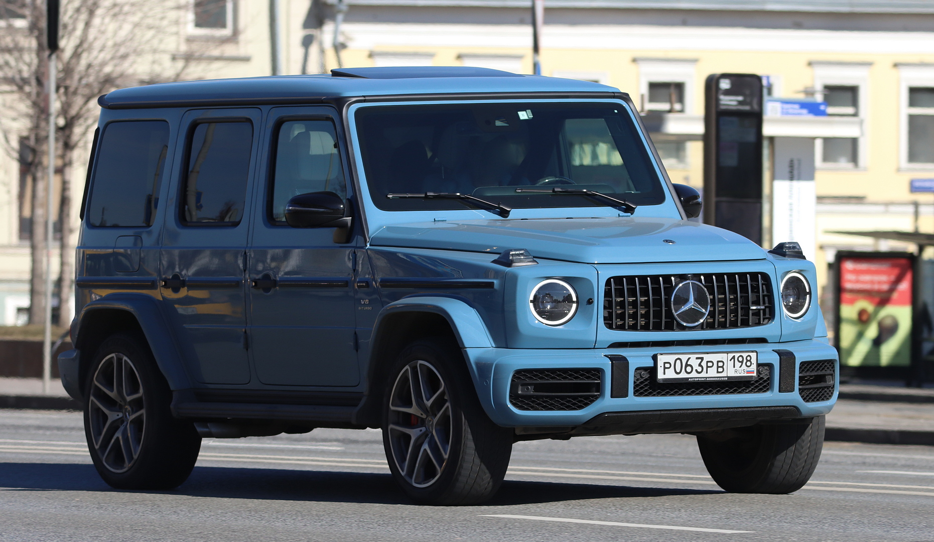р 063 рв 198, Mercedes-Benz G-Klasse 2nd gen (W463/W465), 2018­–
