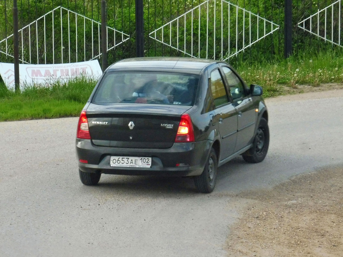 о 653 ае 102, Renault Logan 1st gen Sedan (LS0*/LS1*), facelift, 2009–2016