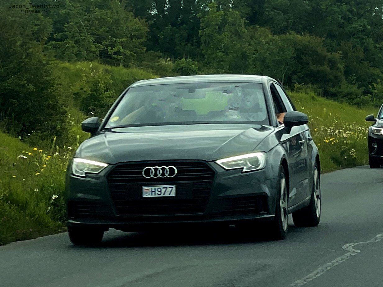 H977, Audi A3 3rd gen Sportback (8VA/8VF), facelift, 2016–2020