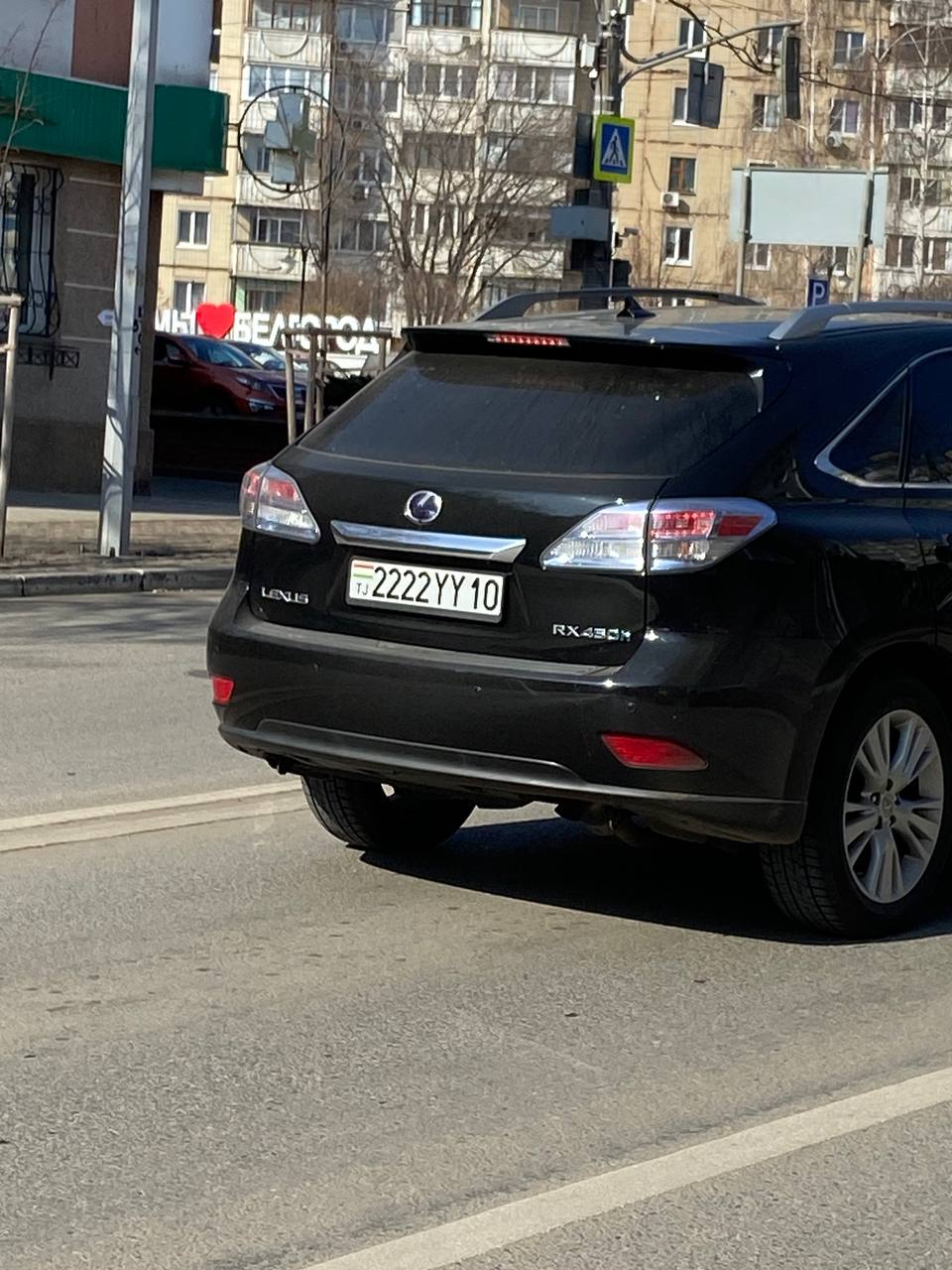 2222YY10, Lexus RX 4th gen (AL20), facelift, 2019–2022