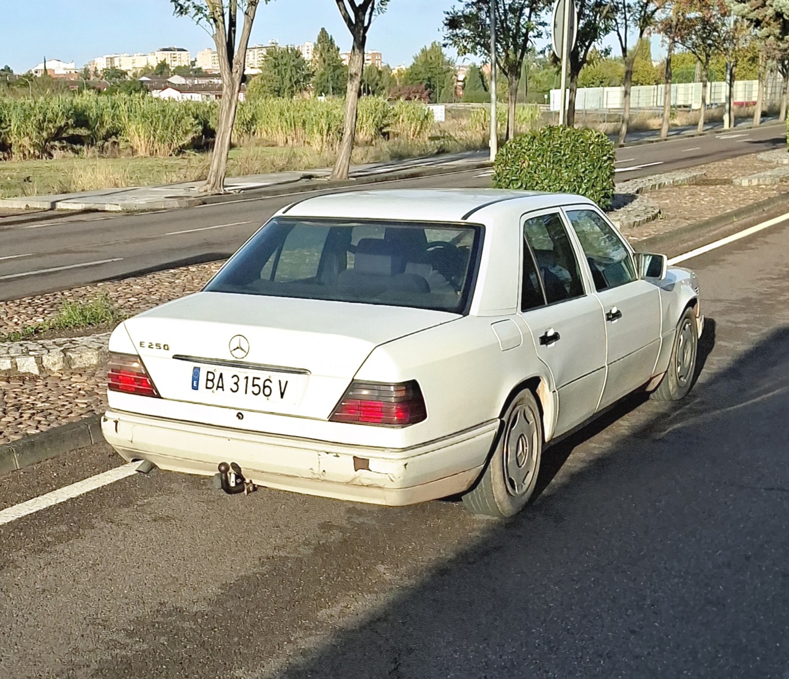 BA 3156 V, Mercedes-Benz E-Klasse 1st gen Sedan (W124), 1984­–1995