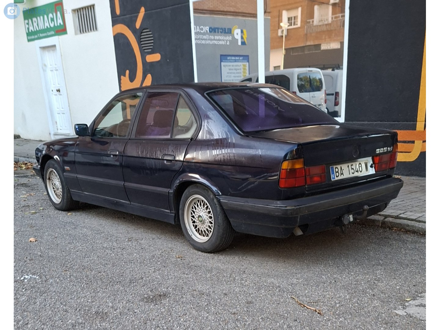 BA 1540 W, BMW 5 Series 3rd gen Sedan (E34), 1988–1995