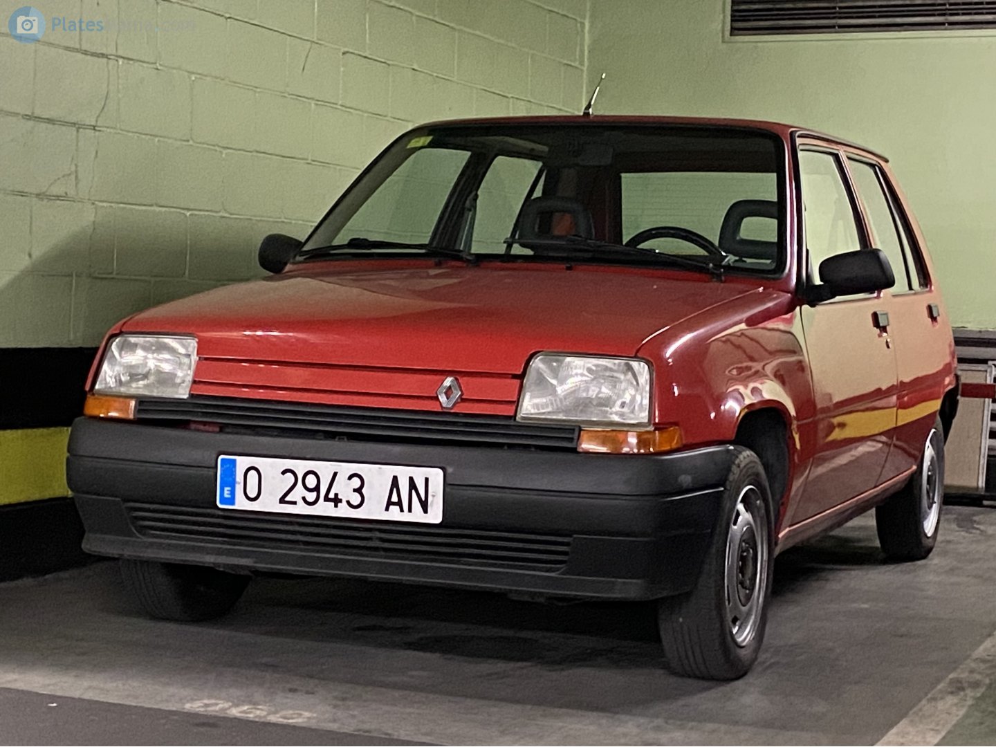 O 2943 AN, Renault 5 2nd gen Supercinq 5-door Hatch (B40), 1984–1996