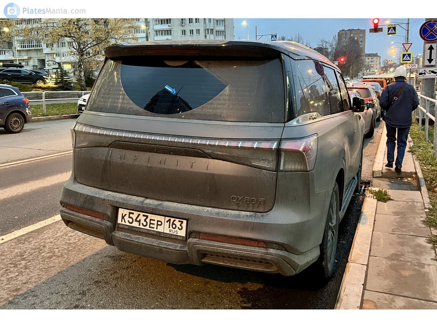 к 543 ер 163, Infiniti QX80/QX56 3rd gen QX80 (Z63), 2024–