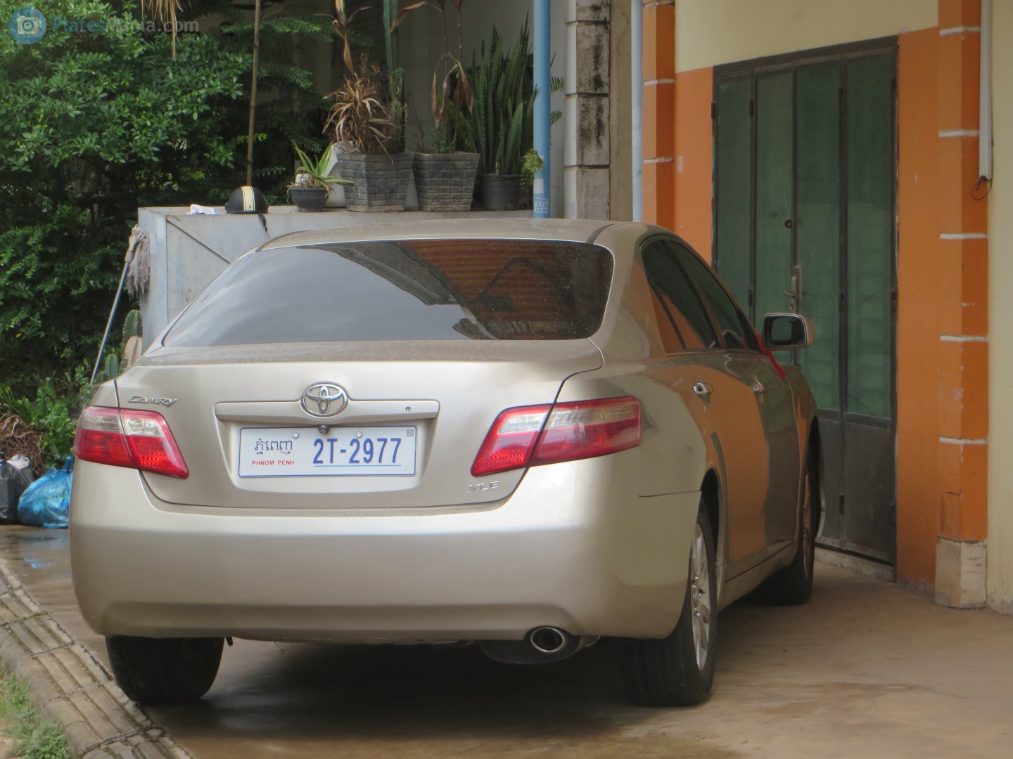 2T-2977, Toyota Camry 6th gen (XV40; Global-market), 2006–2011