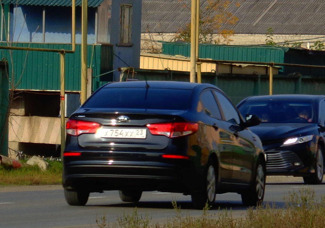 х 754 хх 23, Kia Rio 3rd gen Sedan (QB; CIS-market), facelift, 2015–2017