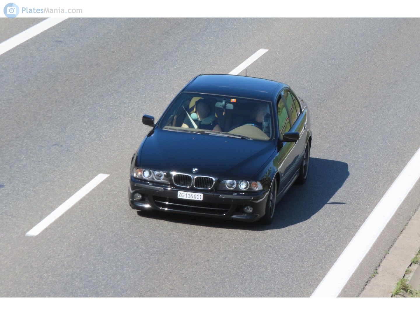 ZG 116011, BMW 5 Series 4th gen Sedan (E39), 1995–2003