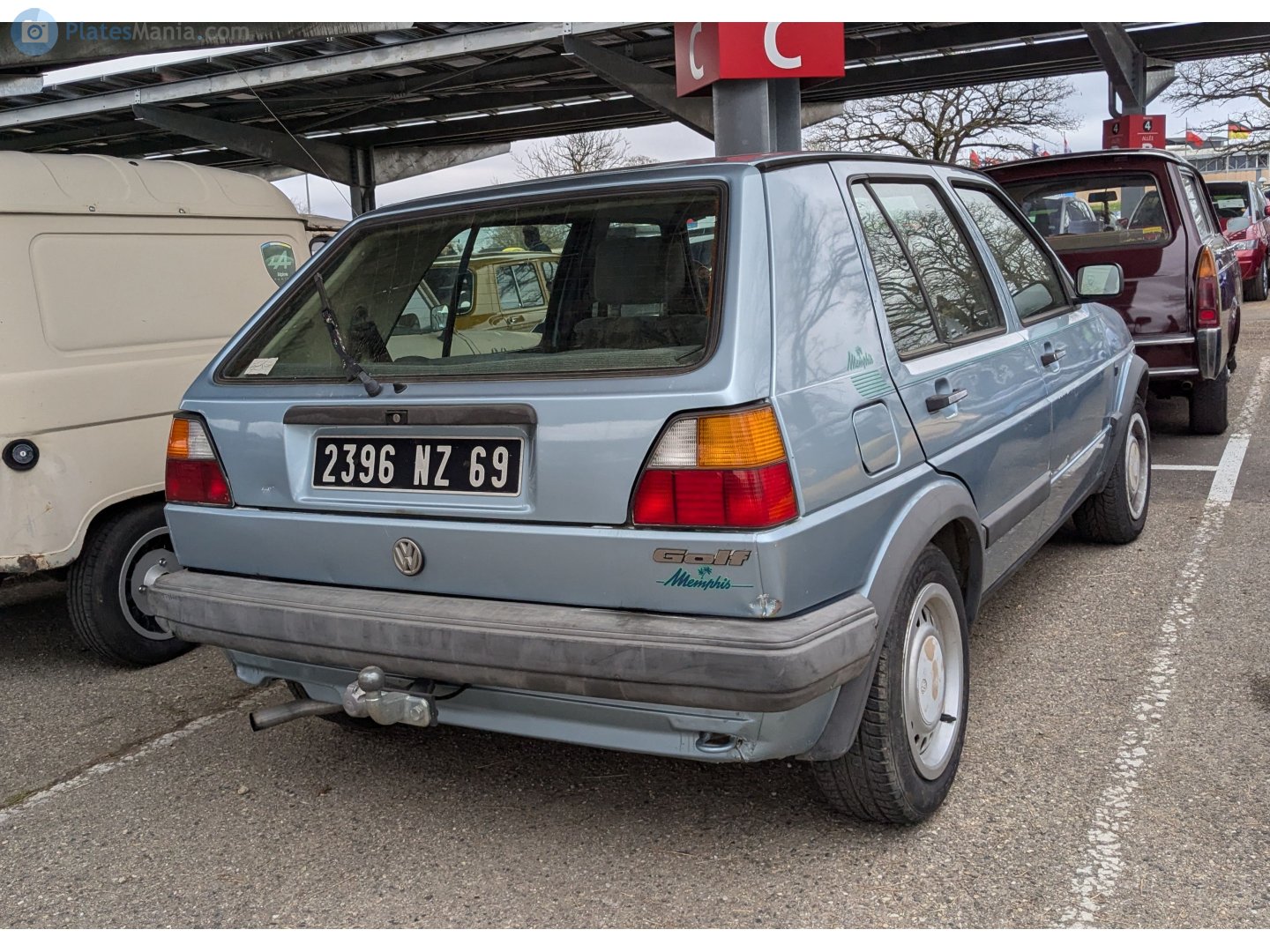 2396 NZ 69, Volkswagen Golf 2nd gen 5-door Hatch (19/1G), 1983–1992