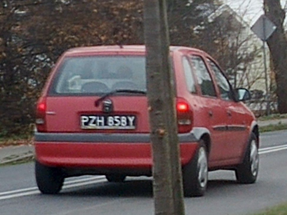 PZH 858Y, Opel Corsa 2nd gen (Lite/Sail) 5-door Hatch (B; S93), 1993–2000 (–2004 for IN- and –2007 for ZA-market)