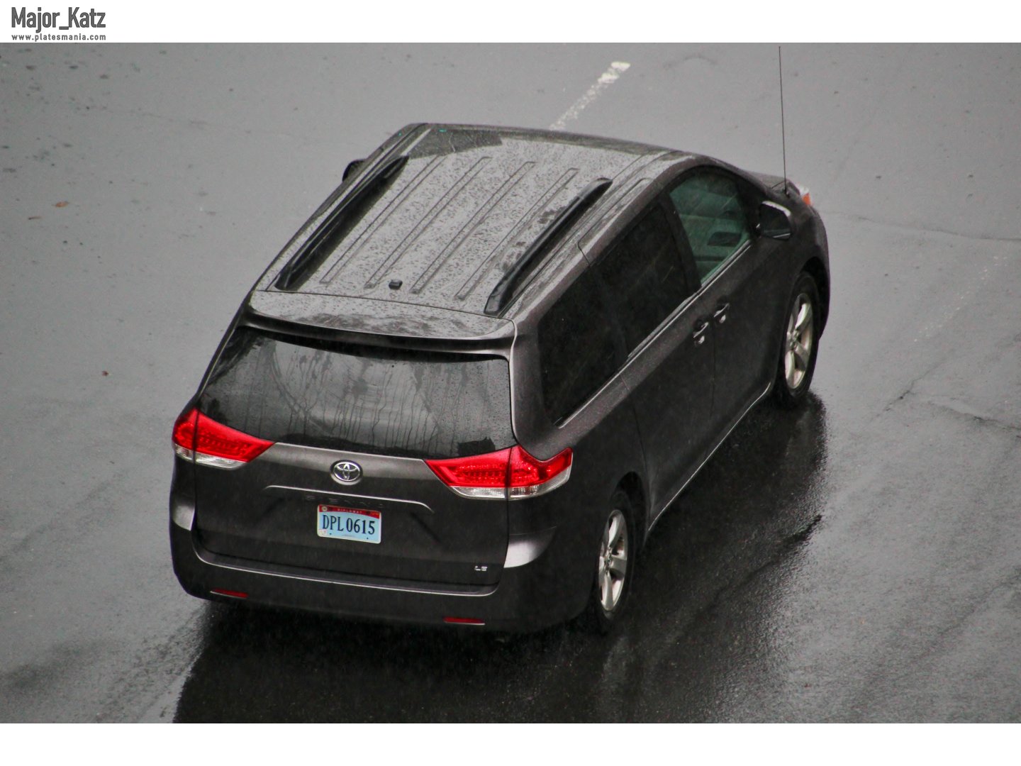 DPL 0615, Toyota Sienna 3rd gen (XL30), 2010–2020