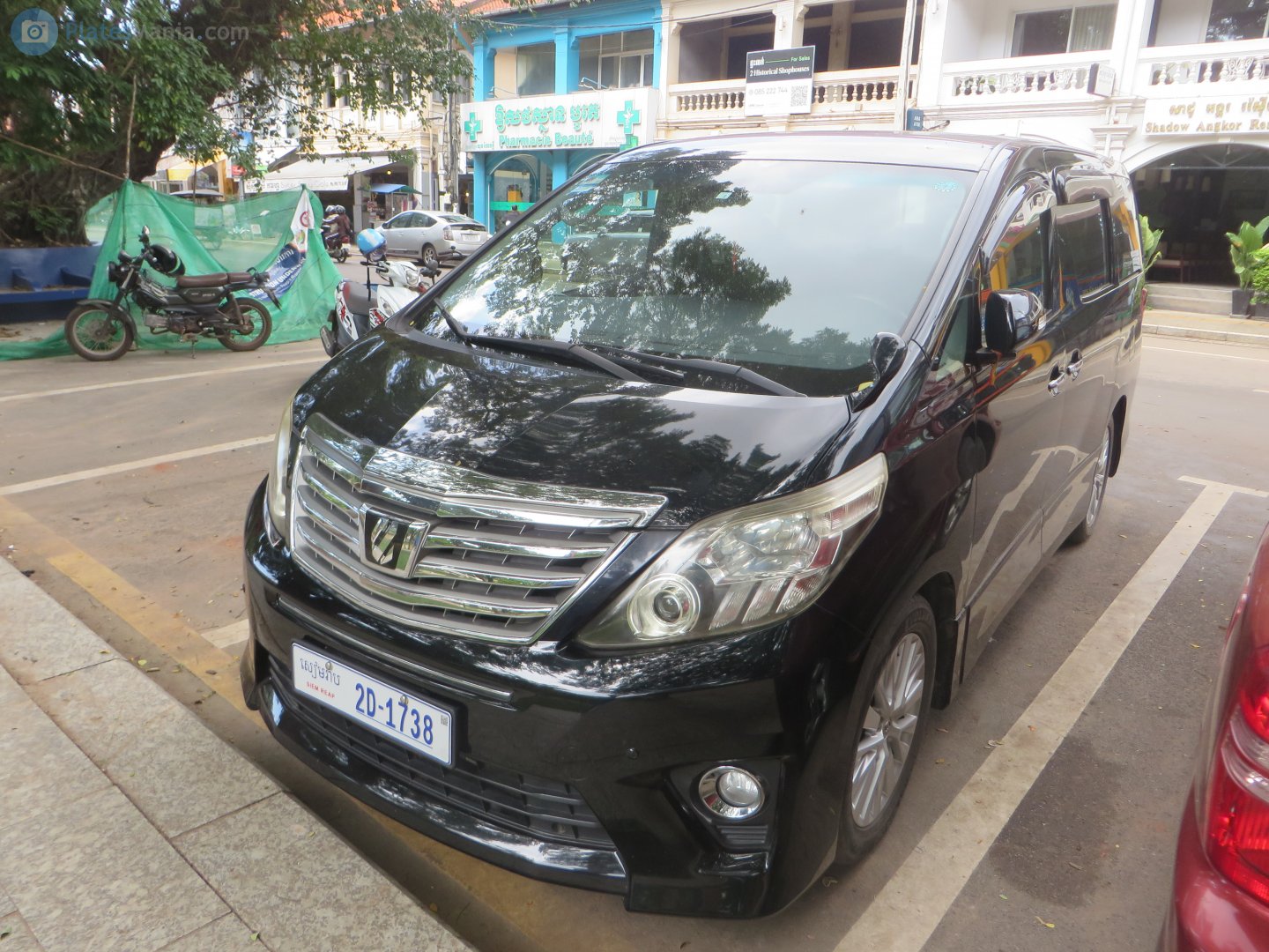 2D-1738, Toyota Alphard 2nd gen (AH20), 2008–2015