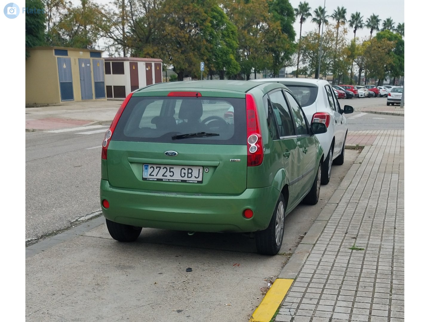 2725 GBJ, Ford Fiesta 5th gen 5-door Hatch (B256), 1st facelift, 2005–2008