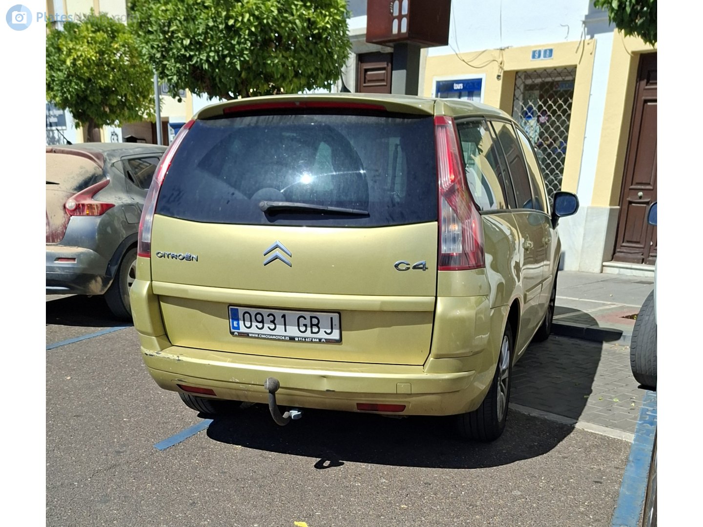 0931 GBJ, Citroёn C4 Picasso/SpaceTourer 1st gen (UD), 2007–2013