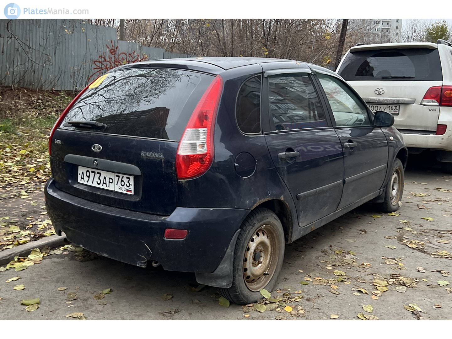 а 973 ар 763, Lada (VAZ) 1119 Kalina 