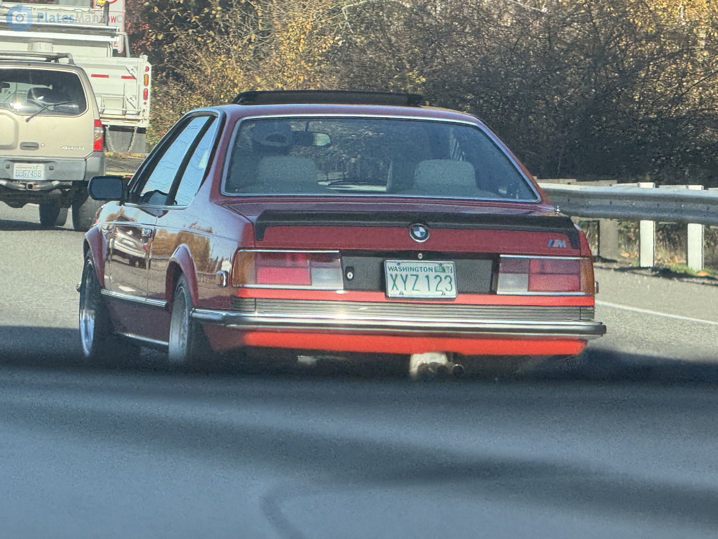 XYZ 123, BMW M6 1st gen (E24), 1983–1989