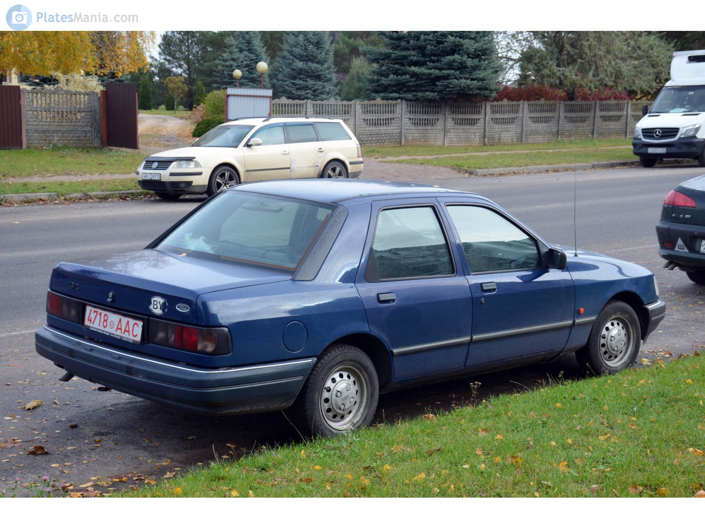 4718 AAC, Ford Sierra 1st gen (Sapphire) Sedan (BFG/GB4), facelift, 1987–1993