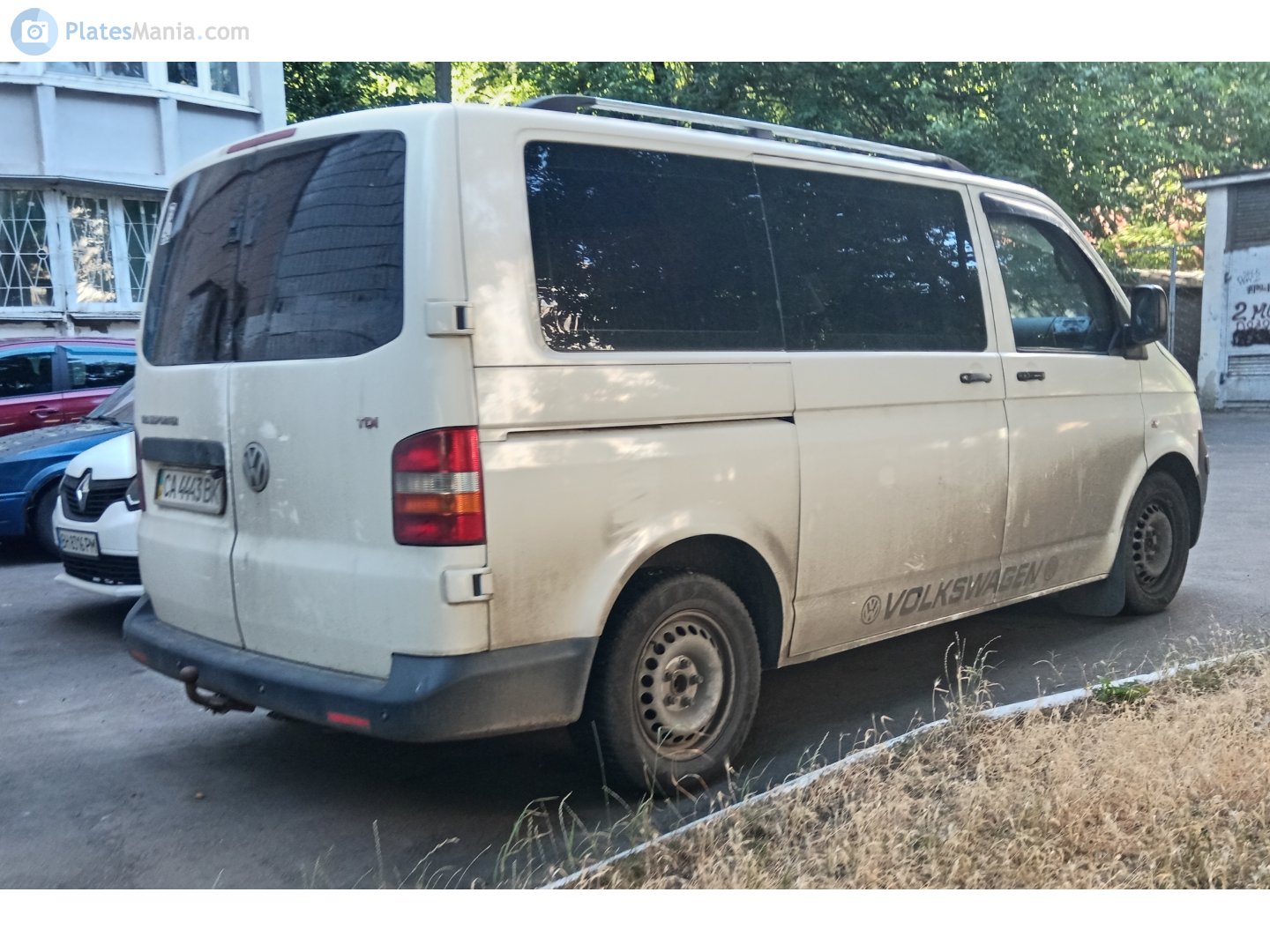 CA 4443 BK, Volkswagen Transporter 5th gen Van (T5) (7E/7H), 2003–2009