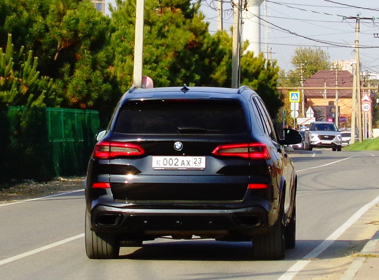 к 002 ах 23, BMW X5 4th gen (G05), 2018–2023