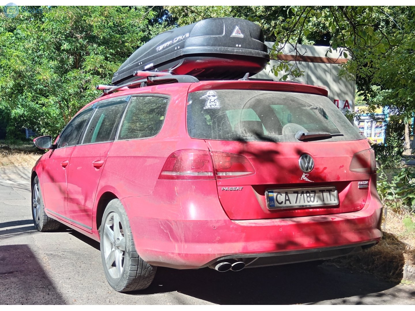 CA 7187 TT, Volkswagen Passat 7th gen Variant (B7; 3C; Global-market), 2010–2015