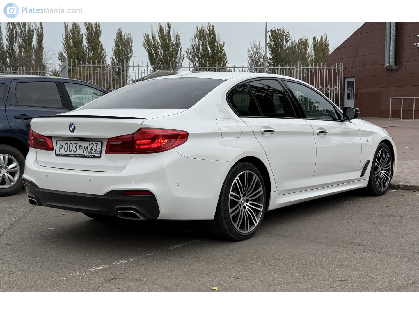 р 003 рм 23, BMW 5 Series 7th gen Sedan (G30/G38), 2017–2020