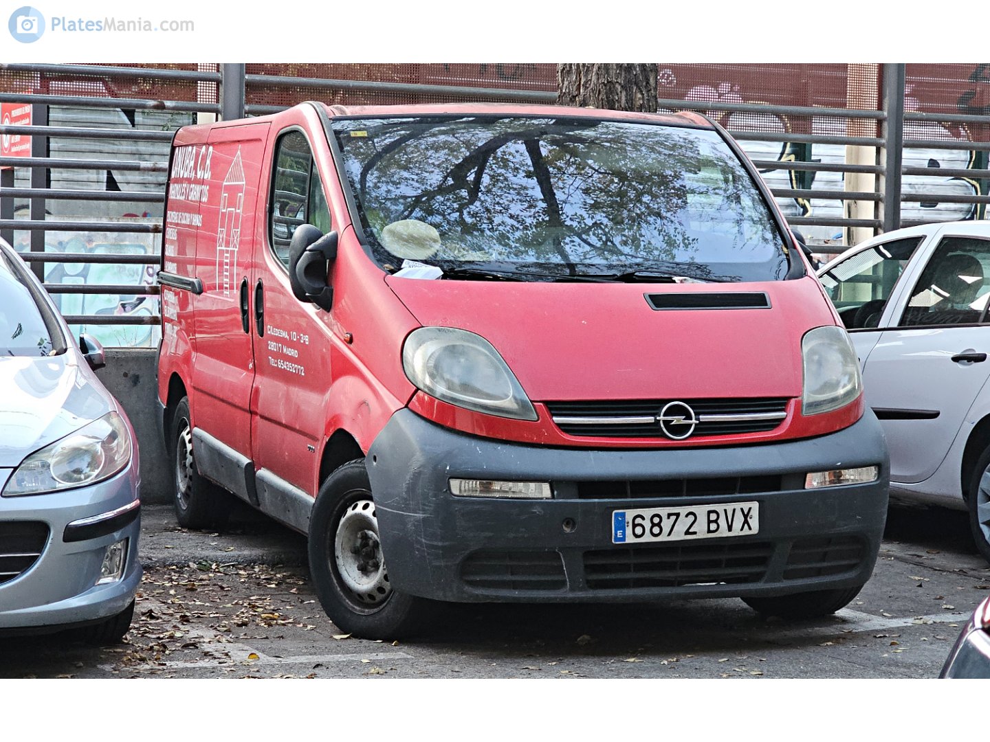 6872 BVX, Opel Vivaro 1st gen Van (A; X83), 2001–2014