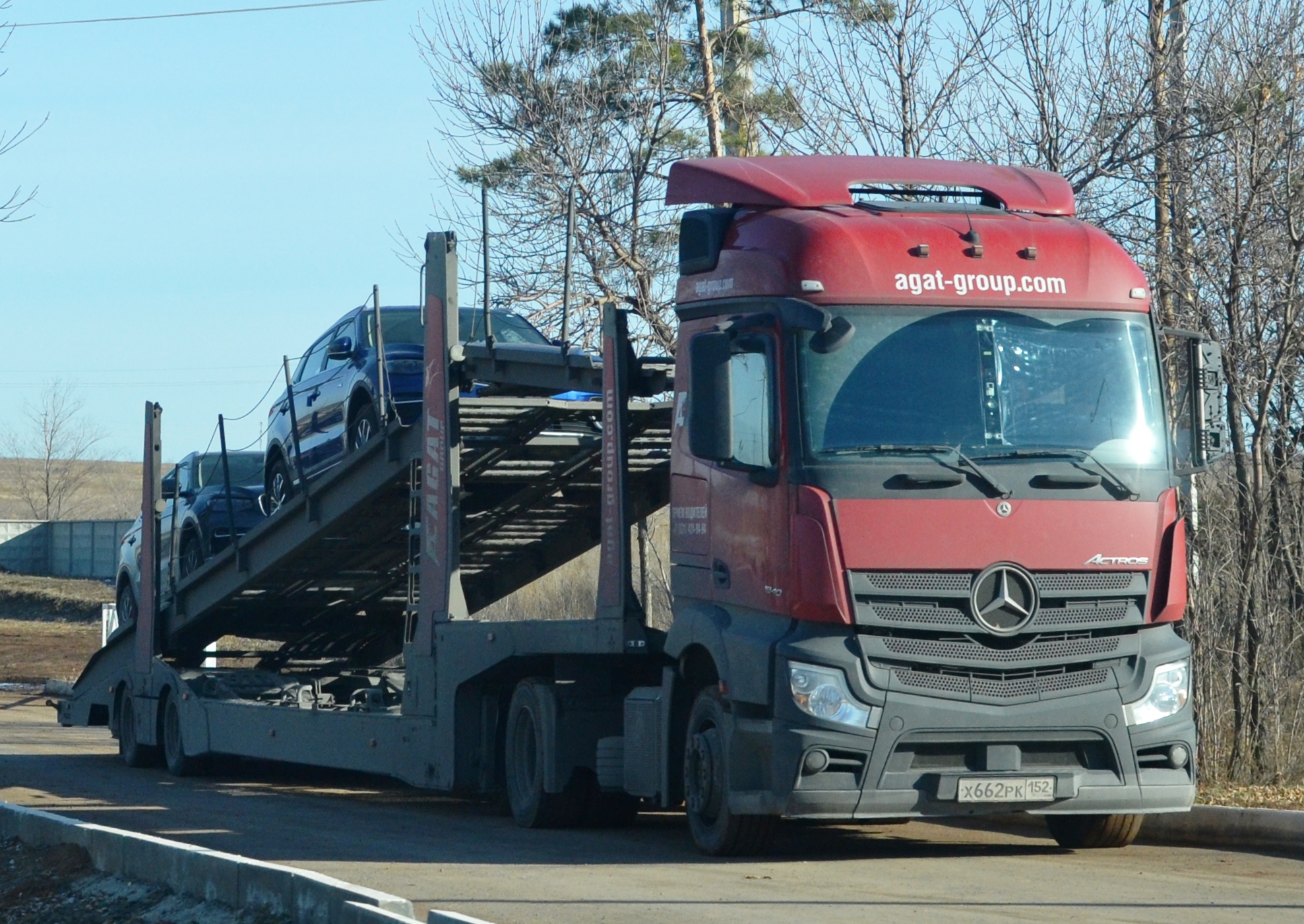 х 662 рк 152, Mercedes-Benz Actros 
