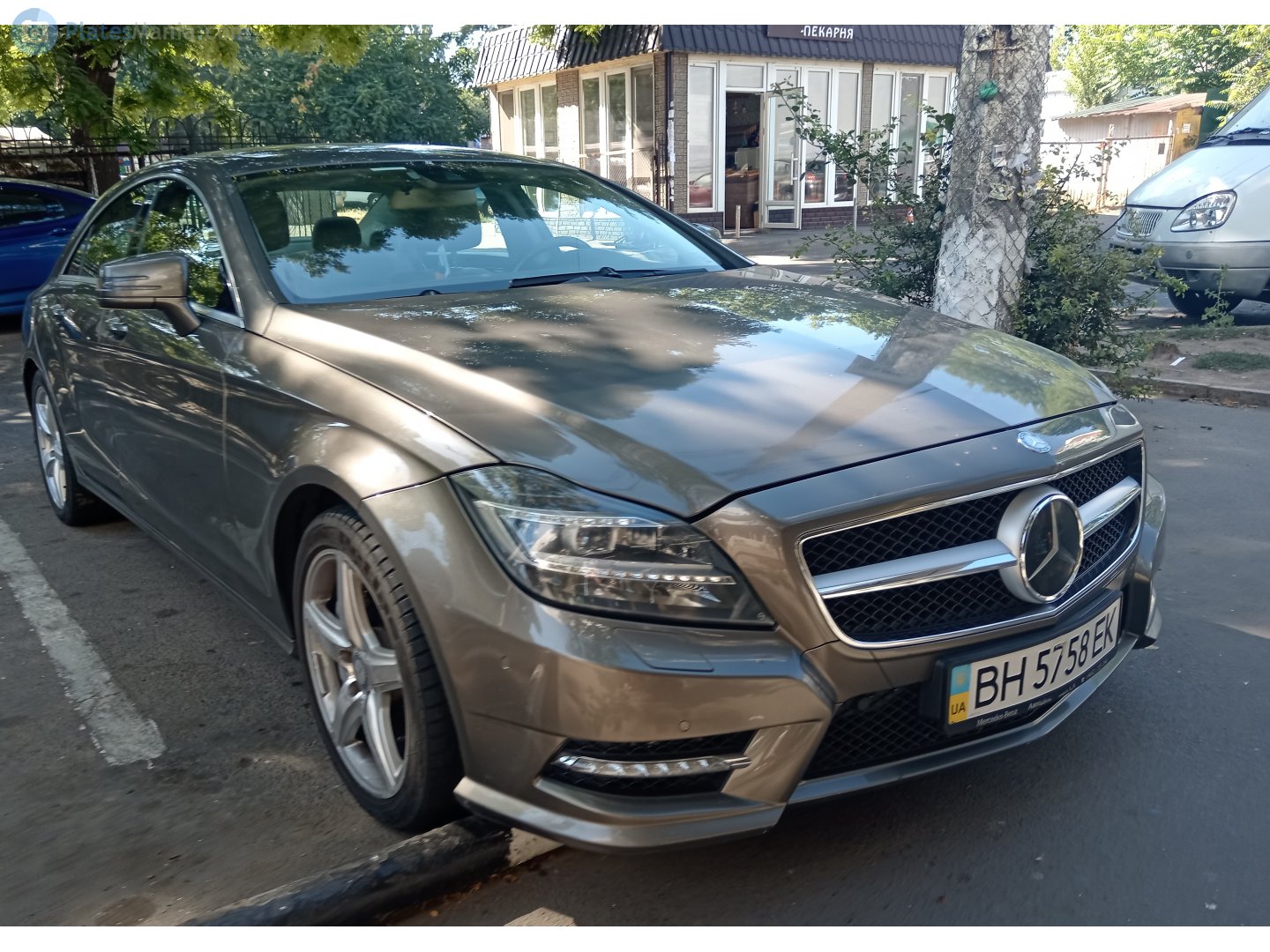 BH 5758 EK, Mercedes-Benz CLS-Klasse 2nd gen 4-door Сoupé (C218), 2010–2018
