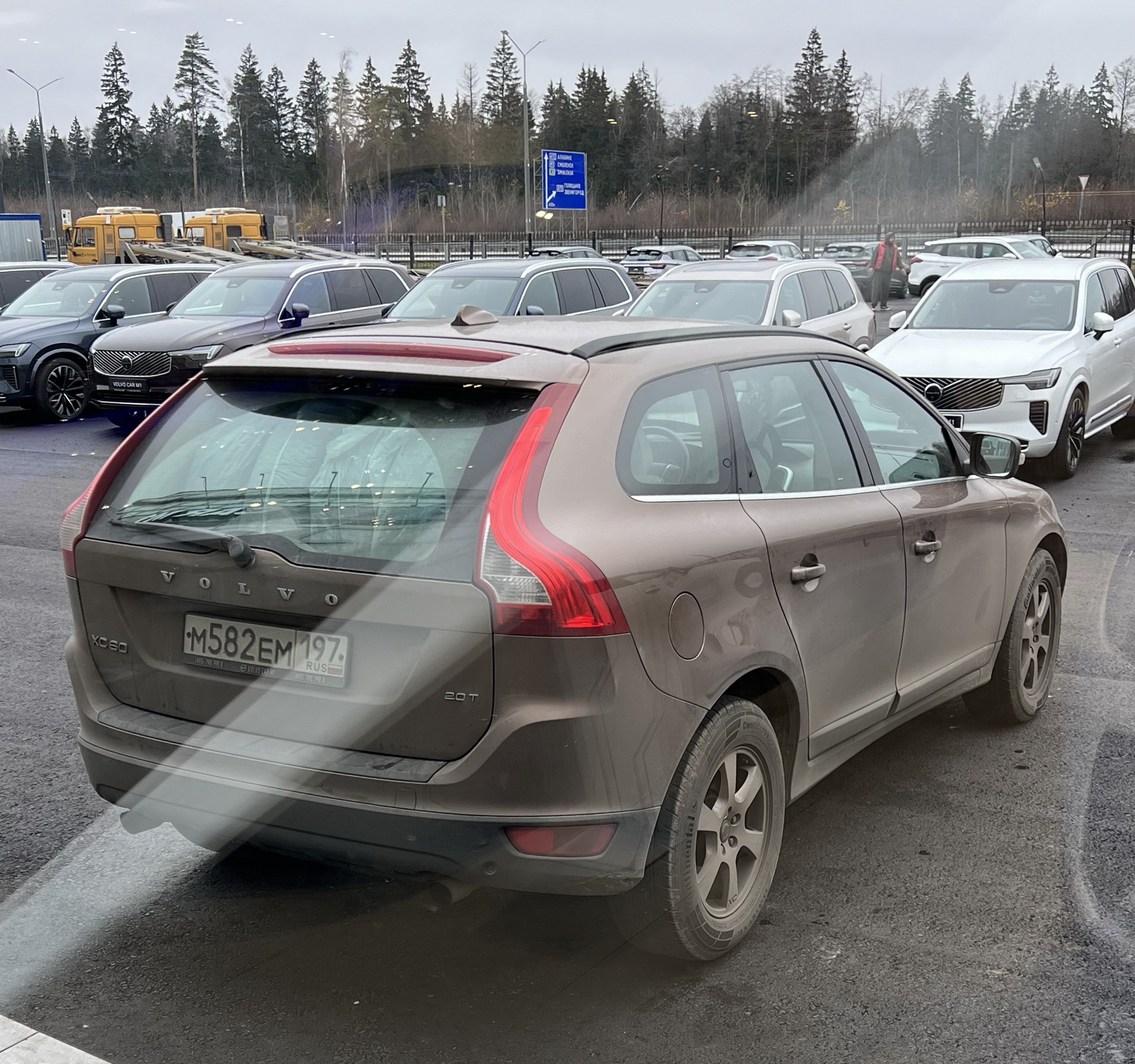 м 582 ем 197, Volvo XC60 1st gen (156), 2008–2013