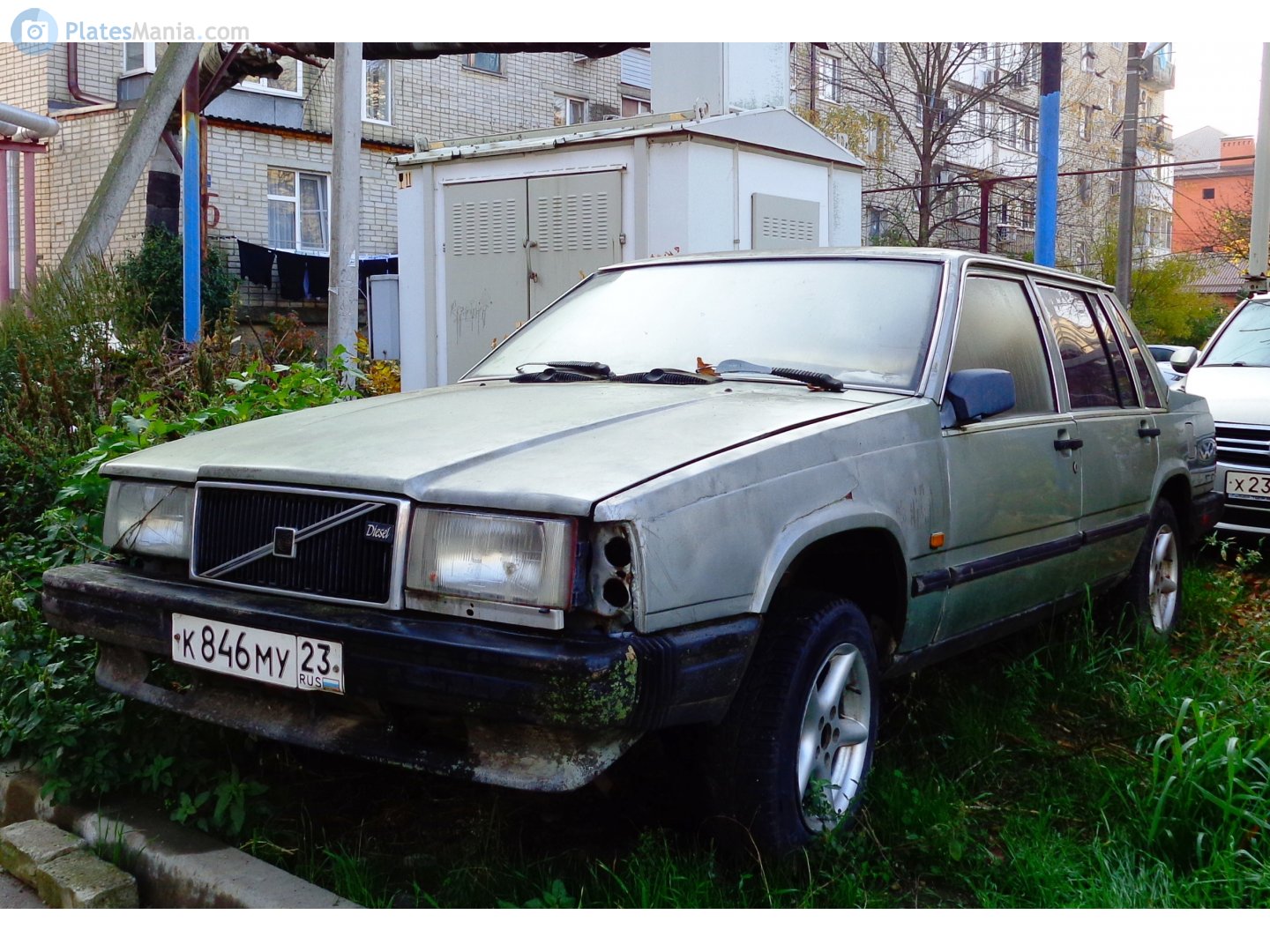 к 846 му 23, Volvo 740 1st gen Sedan (744), 1984–1989