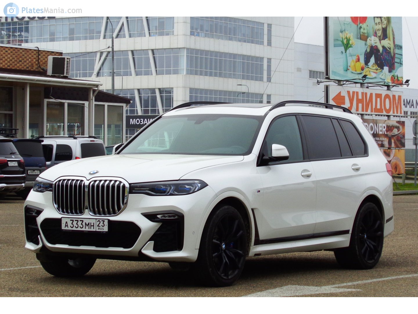 а 333 мн 23, BMW X7 1st gen (G07), 2019–2022