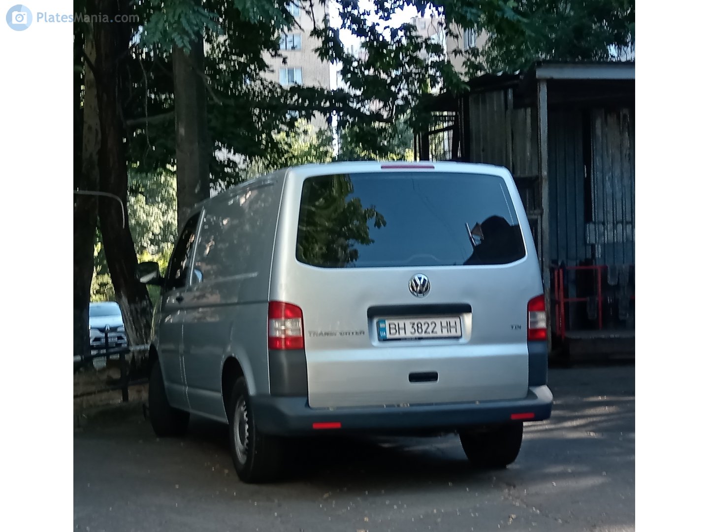 BH 3822 HH, Volkswagen Transporter 5th gen Van (T5) (7E/7H), 2003–2009