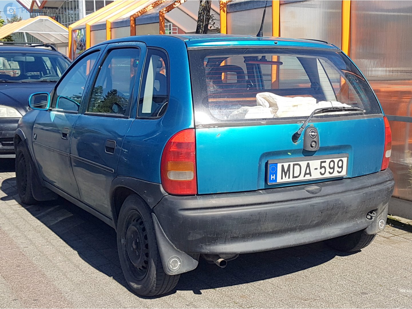 MDA-599, Opel Corsa 2nd gen (Lite/Sail) 5-door Hatch (B; S93), 1993–2000 (–2004 for IN- and –2007 for ZA-market)