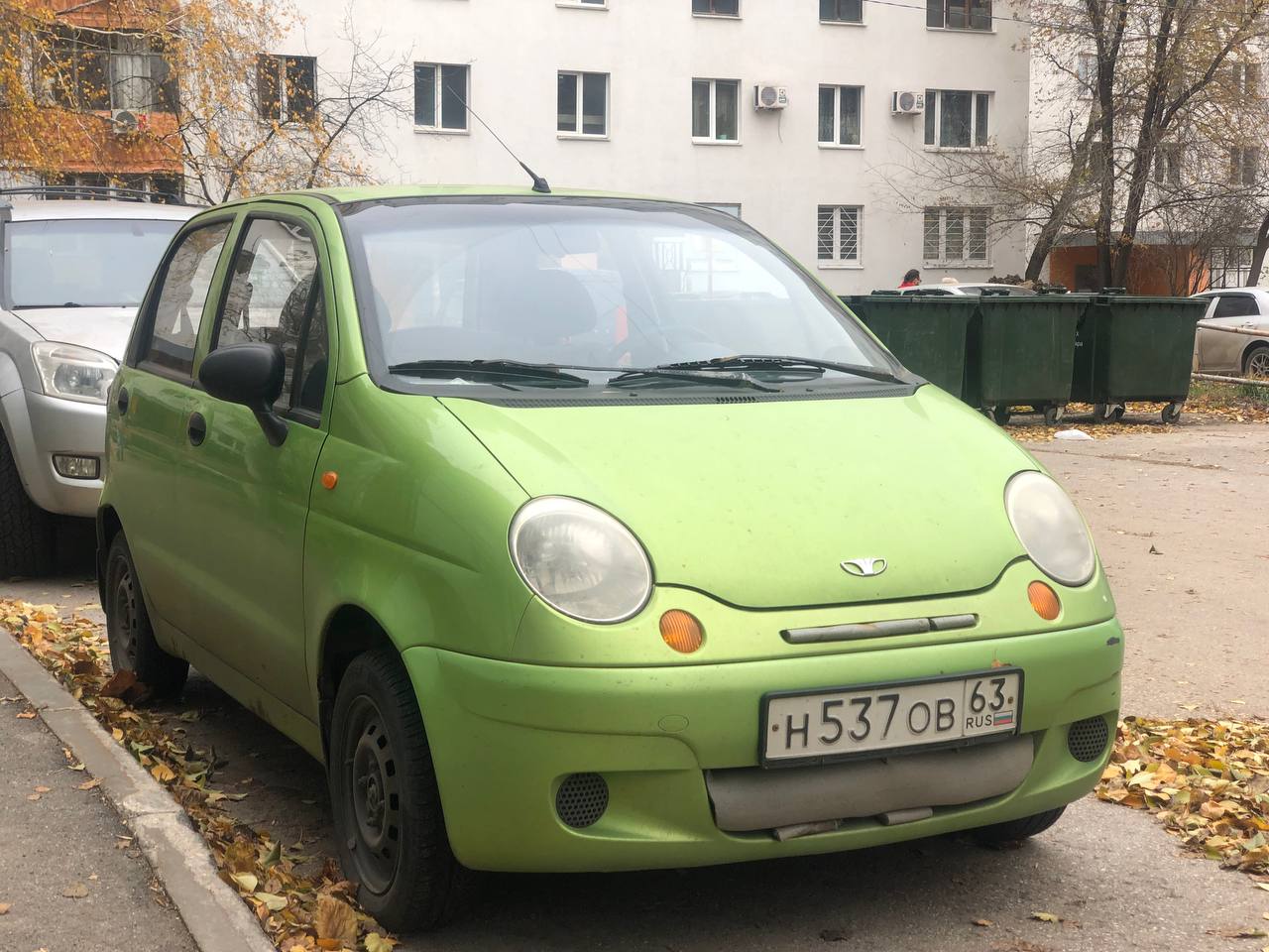 н 537 ов 63, Daewoo Matiz 1st gen (M150), facelift, 2000­–2011  (­–2015 for CIS-market)