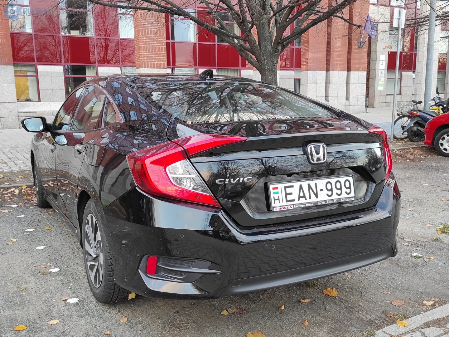 EAN-999, Honda Civic 10th gen Hatch (FK), 2016–2022