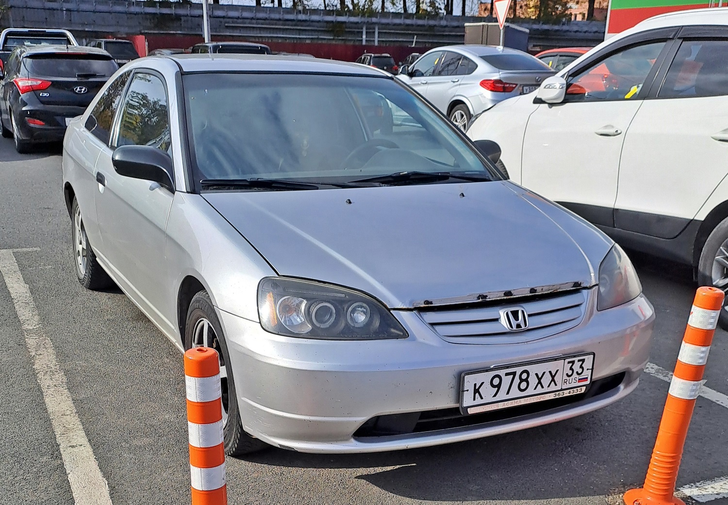 к 978 хх 33, Honda Civic 7th gen Coupé (EM), 2001–2006