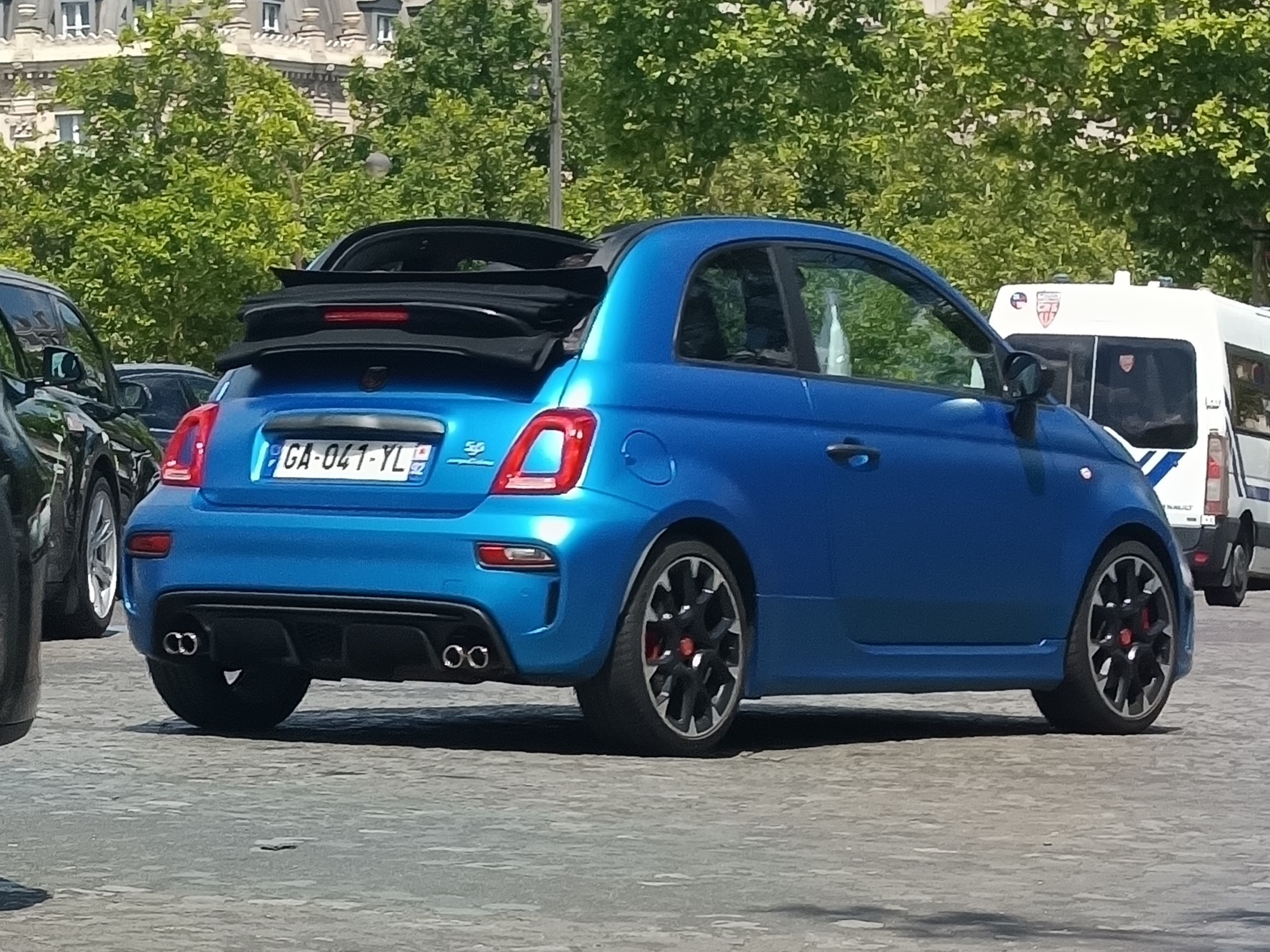 GA-041-YL, Abarth 500/595/695 1st gen (312), facelift, 2016–