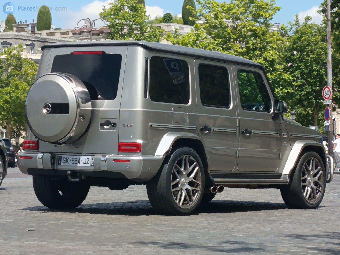 GK-824-JZ, Mercedes-Benz G-Klasse 2nd gen (W463/W465), 2018­–