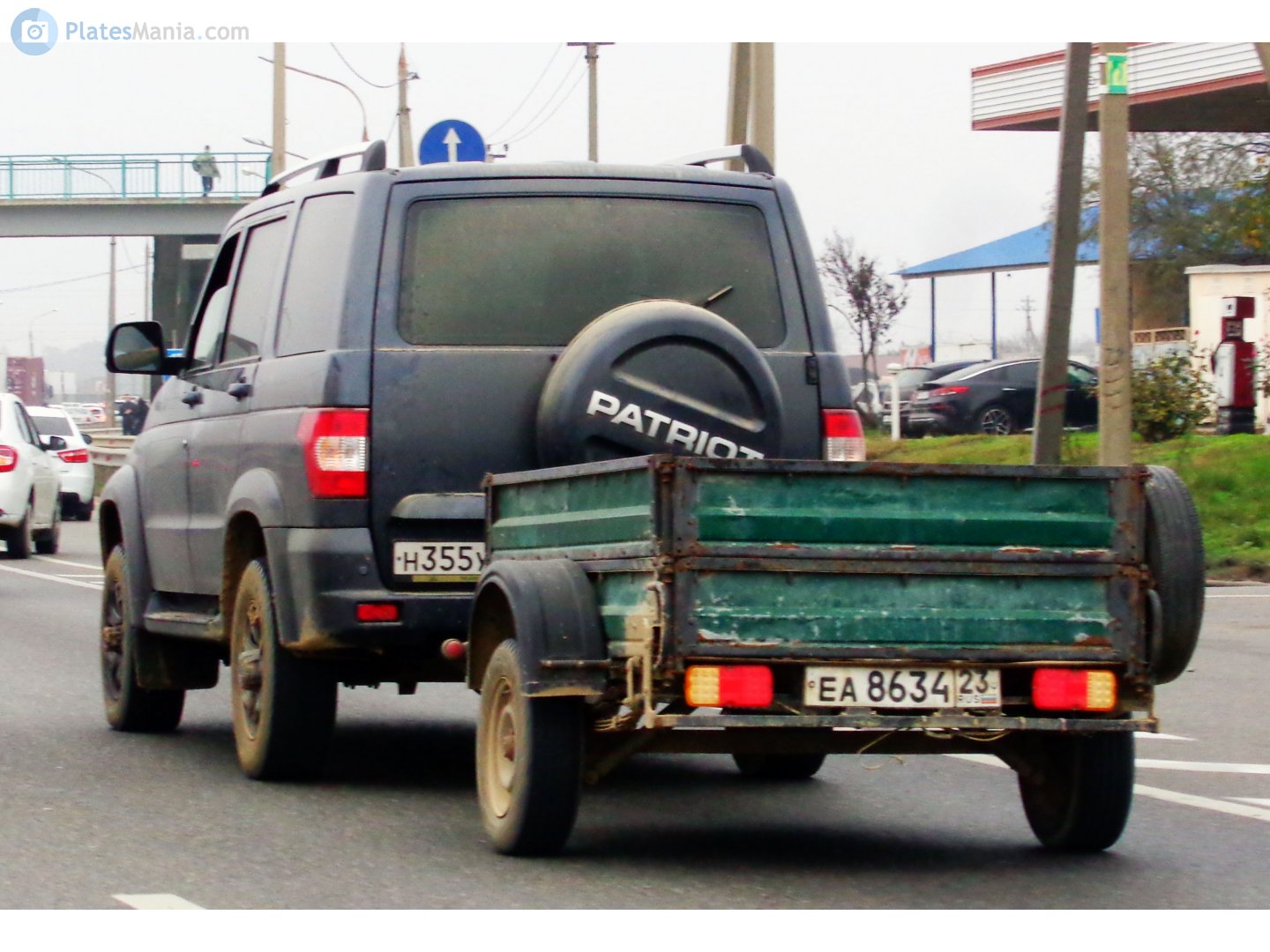 еа 8634 23, Trailers 