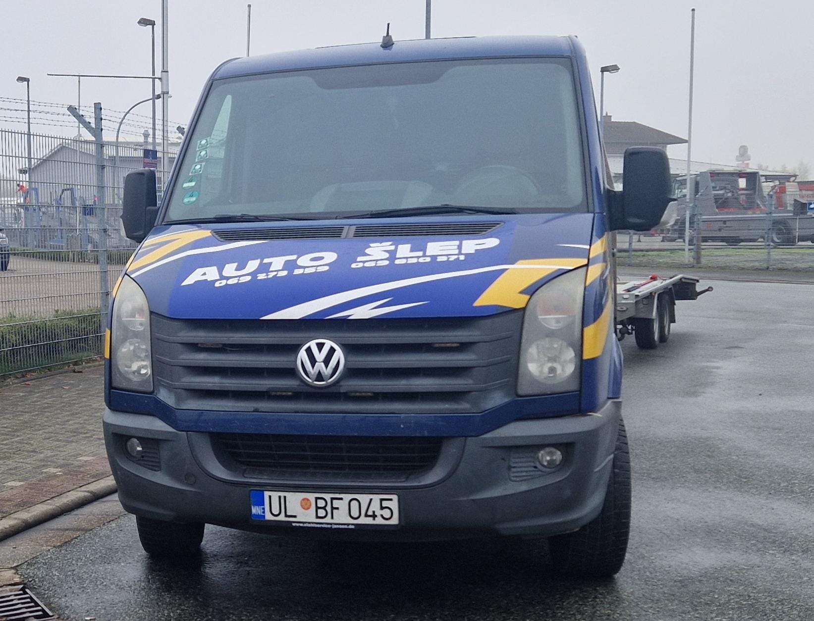 UL BF045, Volkswagen Crafter 1st gen Single Cab (2E/2F), 2006–2016