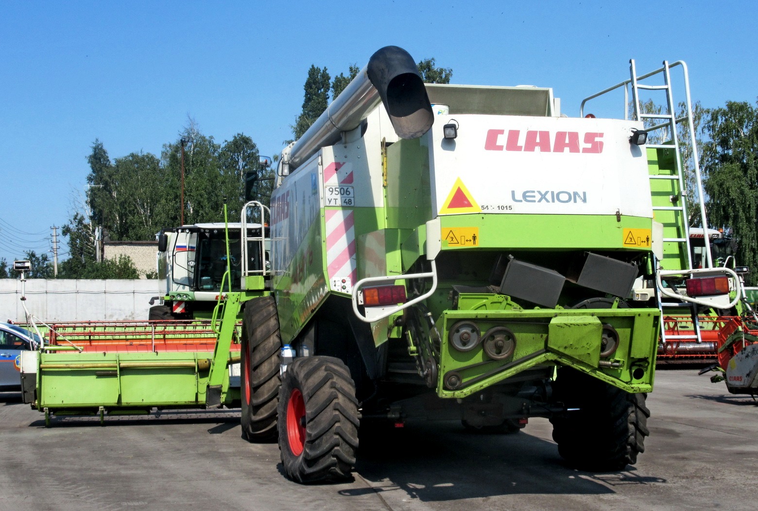 9506 ут 48, Claas Lexion 